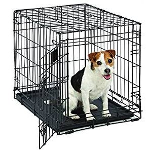 MidWest Life Stages Folding Metal Dog Crate