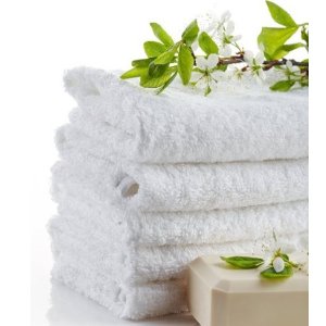 Wash Cloth Towels by Royal, 24-Pack, 100% Natural Cotton