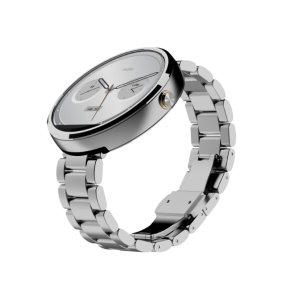 Motorola Moto 360 Smart Watch w/ 18mm Light Metal Band/ Silver