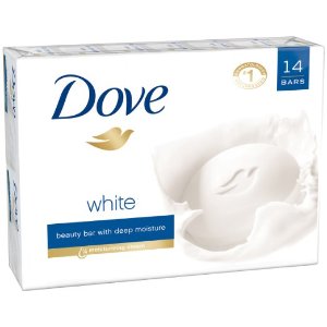 Dove Beauty Bar, White 4 oz, 14 bar