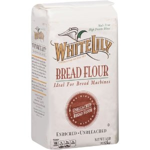 White Lily Unbleached Bread Flour, 5 Pound