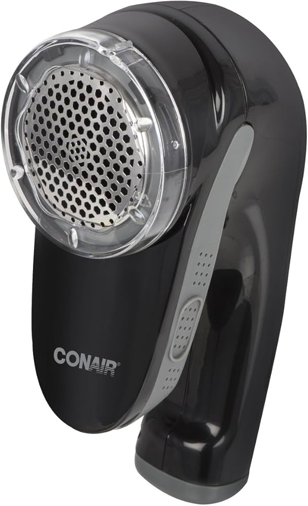 Conair CLS1NBLKC Battery Operated Fabric Defuzzer, Clothes Fuzz Remover, Sweater Lint Remover, Compact travel friendly, Remove Pilling, Black : Amazon.ca: Home