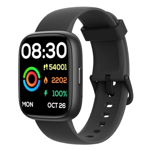 Smart Watch for Men Women with Bluetooth Call 1.83", Alexa Built-in, Blood Oxygen, Fitness&Sleep Tracker, Heart Rate Monitor, 100+ Exercise Modes, IP68 Waterproof Smartwatch for Android Phone iPhone :