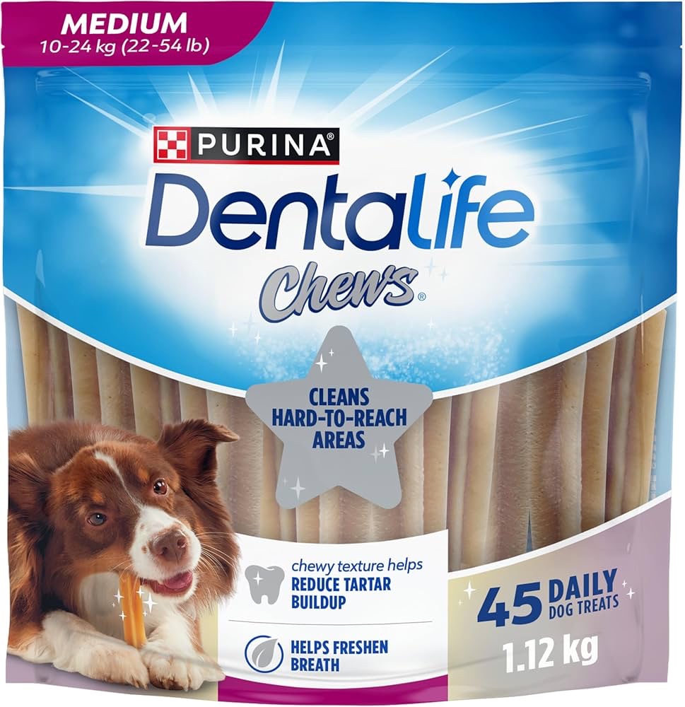 DentaLife Chews Dog Treats for Medium Breed Dogs - 1.12kg 洁牙棒