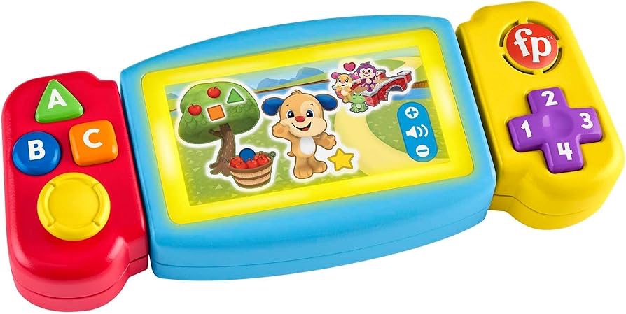 ​Fisher-Price Laugh & Learn Pretend Video Game Toddler Toy with Lights Sounds and Educational Songs, Fine Motor Toy, Twist & Learn Gamer : Amazon.ca: Tools & Home Improvement