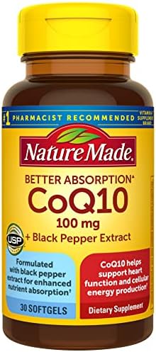 2瓶價格：: Natures Bounty CoQ10, Dietary Supplement, Supports Heart Health, 100mg Plus L-Carnitine
