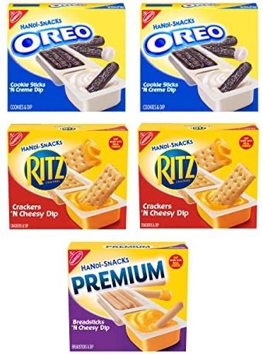 奥利奥、Ritz、Cheesy3款口味蘸酱饼干 共30小盒