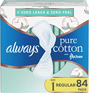 Amazon Always液体卫生巾 Size 1  28 Count X 3 Packs