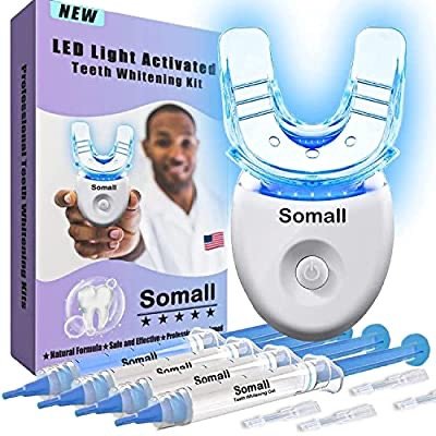 Somall Teeth Whitening Kit with LED Light