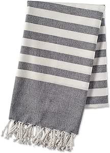 E-Living 100% Cotton, Soft & Absorbent Decorative Turkish Fouta Towel