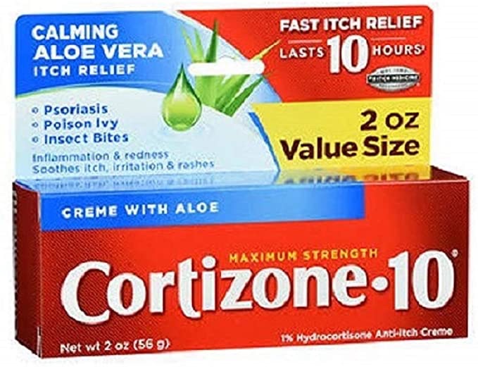 Amazon.com: Cortizone-10 强效止痒膏 2盎司