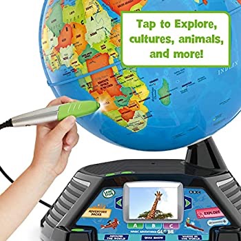 Amazon.com: LeapFrog Magic Adventures Globe (Frustration Free Packaging): Toys & Games地球仪