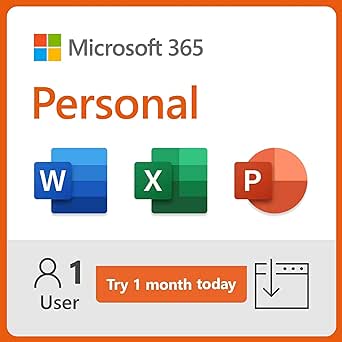 Amazon.com: Microsoft 365 Personal Subscription [1-month free, Auto-Renews at $69.99/Year] : Software