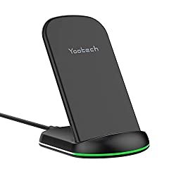 Yootech Wireless Charger,Qi-Certified 10W Max Wireless Charging Stand
