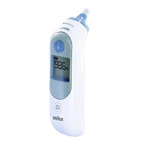Braun Digital Ear Thermometer, ThermoScan 5 IRT6500, Ear Thermometer for Babies, Kids, Toddlers and Adults, Display is Digital and Accurate