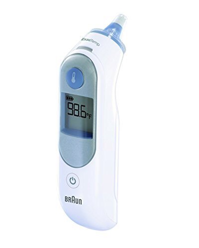 Braun Digital Ear Thermometer, ThermoScan 5 IRT6500, Ear Thermometer for Babies, Kids, Toddlers and Adults, Display is Digital and Accurate