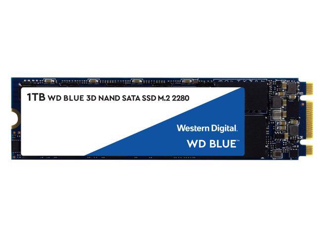 西部数据WD Blue 3D NAND 1TB Internal SSD - SATA III 6Gb&#47;s M.2 2280 Solid State Drive - WDS100T2B0B - Newegg.com