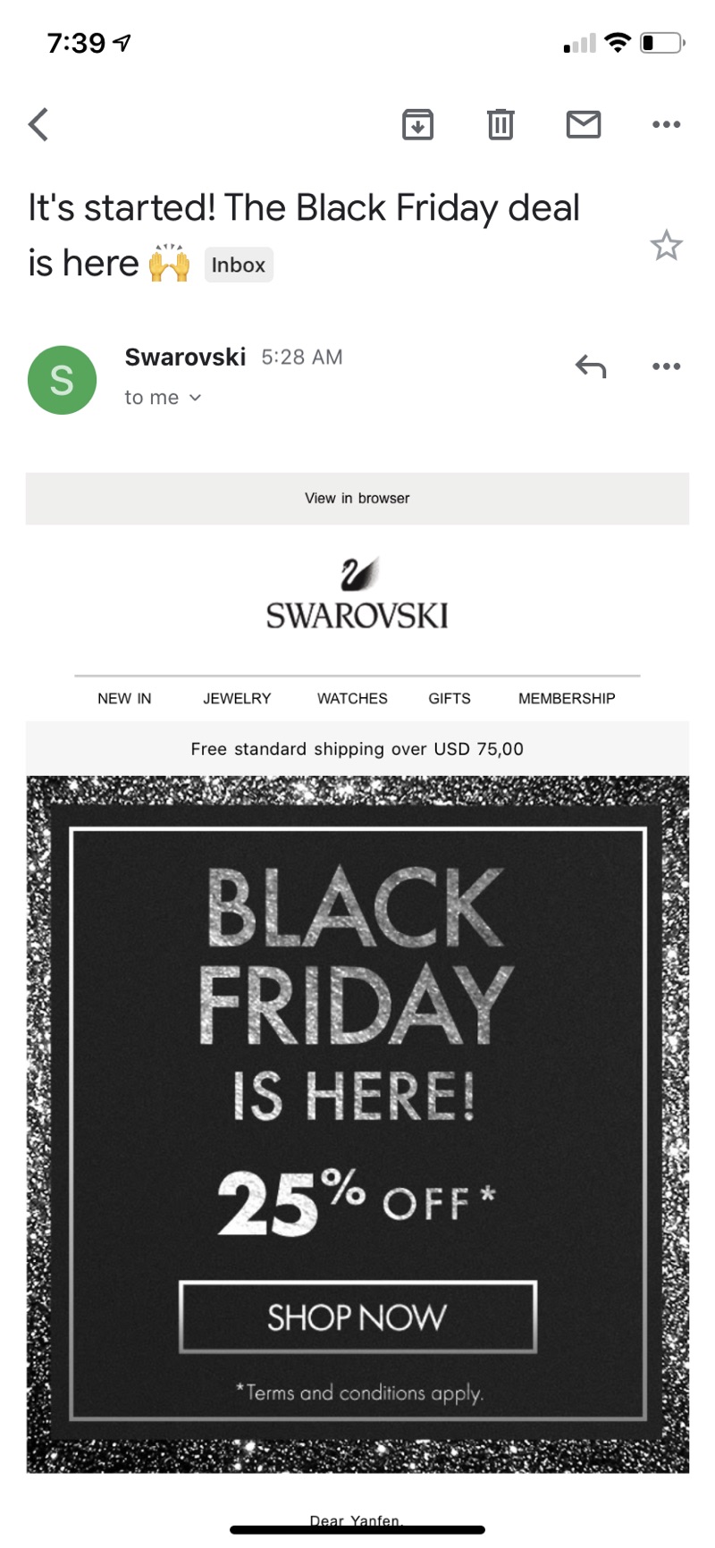 Swarovski Official | Fine Jewelry, Watches and Crystal Decorations黑五