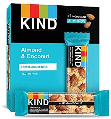 , Almond & Coconut, Gluten Free, 1.4 Ounce, 12 Count
