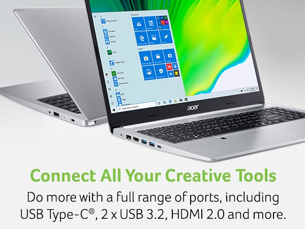 Amazon.com: Acer 手提电脑Aspire 5 A515-46-R14K Slim Laptop | 15.6" Full HD IPS | AMD Ryzen 3 3350U Quad-Core Mobile Processor | 4GB