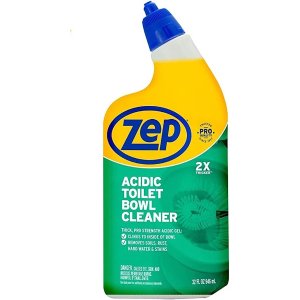 $4.98 Amazon.com: Zep 酸性马桶清洁剂,32 盎司,白色,冬青
