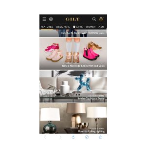 $0 Gilt - Top Designers for Women, Men, Kids, Home & More