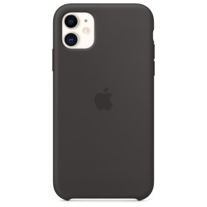 Apple iPhone 11 Silicone Case Black