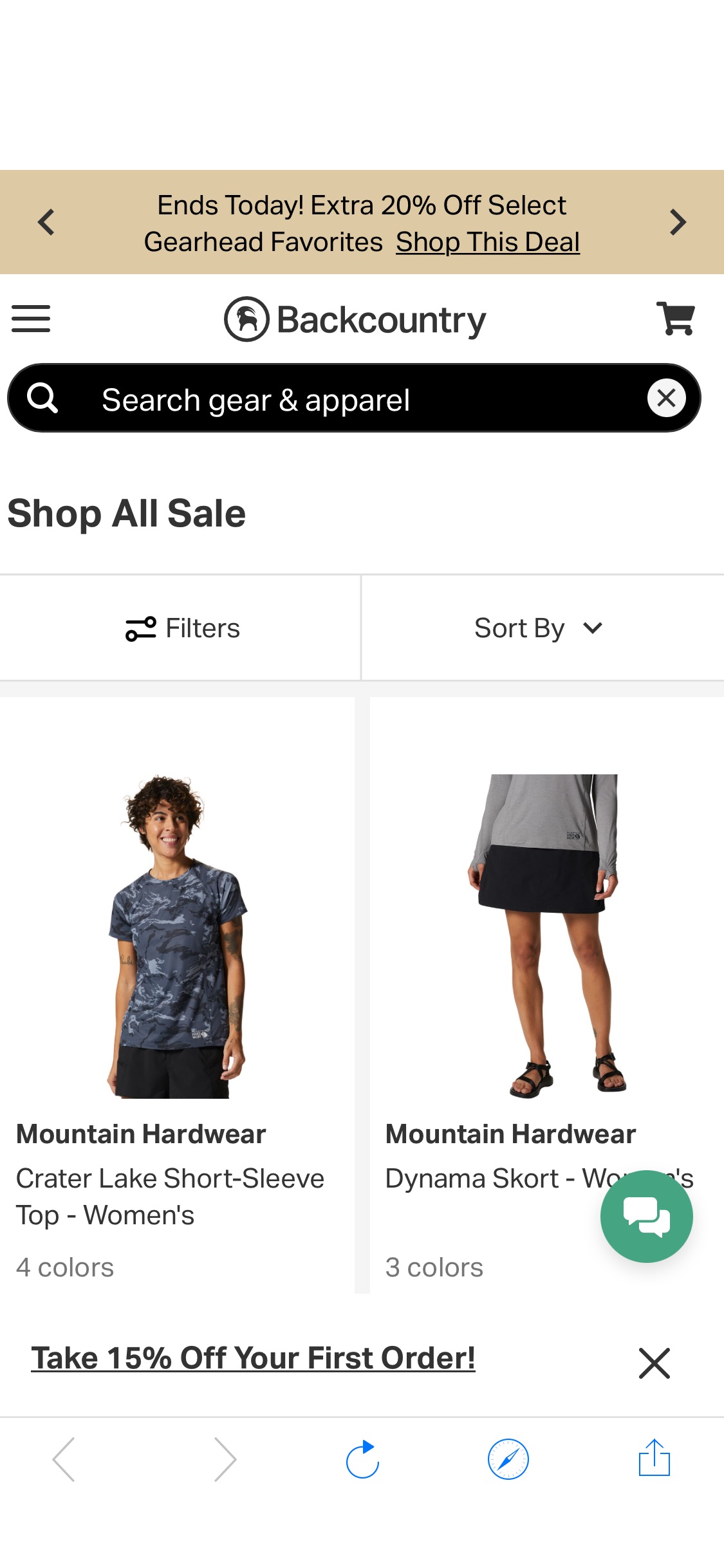 Shop All Sale | Backcountry.com
季末清仓！夏季户外服饰装备低至4折