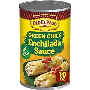 Amazon.com : Old El Paso Mild Green Chile Enchilada Sauce, 1 ct., 10 oz. : Grocery &amp; Gourmet Food
