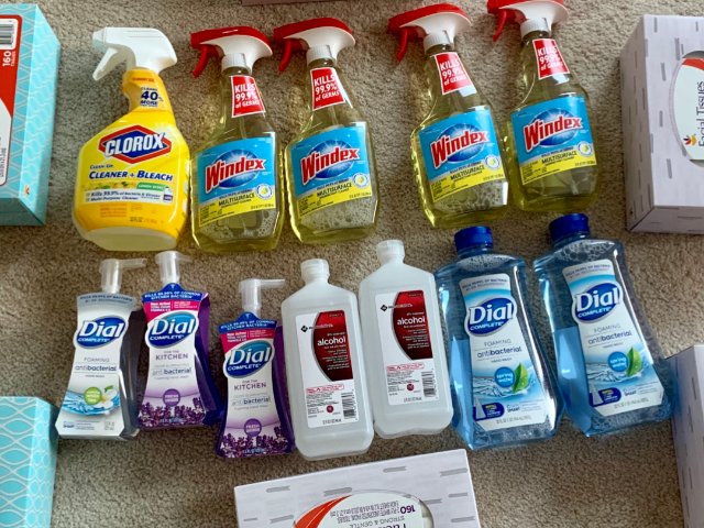 我的防疫清洁用品（一）