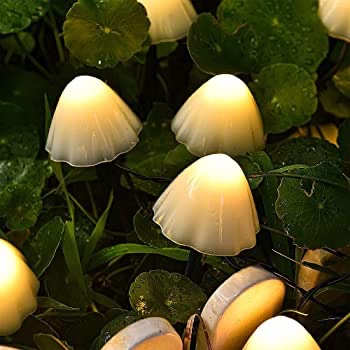 12个蘑菇造型庭院灯