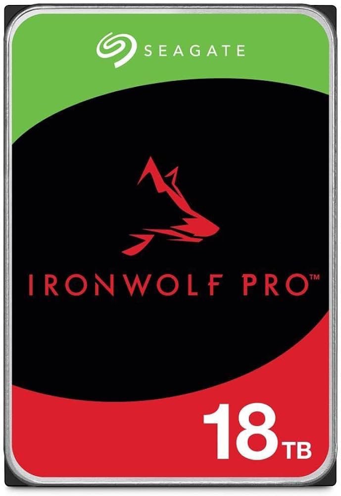 Amazon.com: Seagate IronWolf Pro, 18 TB, Enterprise NAS Internal HDD –CMR 3.5 Inch, SATA 6 Gb/s, 7,200 RPM, 256 MB Cache for RAID Network Attached Storage (ST18000NT001) (Renewed) : Video Games