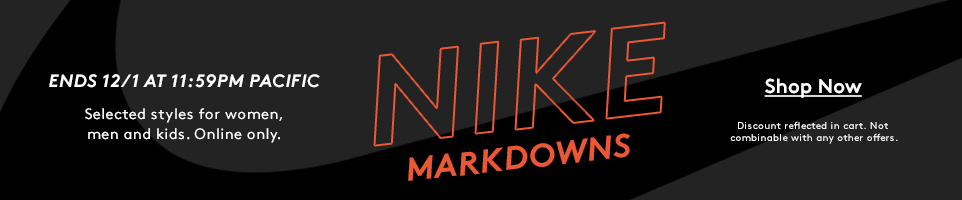 Nordstrom Rack Nike 商品低至2折起