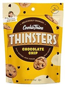 Thinsters Cookies, Chocolate Chip Cookie Thins, 4 oz