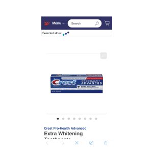 Crest Pro-Health Advanced Extra Whitening Toothpaste | Walgreens为
