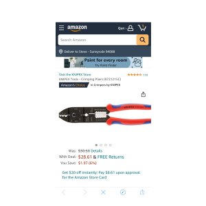$28.6 KNIPEX Tools - Crimping Pliers (9721215C) - Crimpers我 - Amazon.com