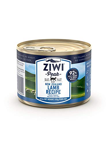 Amazon.com : Ziwi Peak Canned Lamb Recipe Cat Food (Case of 12, 6.5 oz. each) (ZPCCL0185C-US) : Canned Wet Pet Food : Pet Supplies羊肉猫罐头