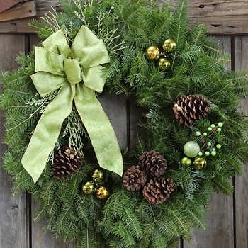Pre-Order 28" Noble Fir Chrismas Wreath  | Costco