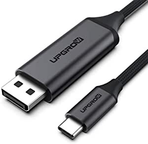 Upgrow USB C to DisplayPort Cable 4K@60Hz 4FT for Home Office USB C to DP Cable