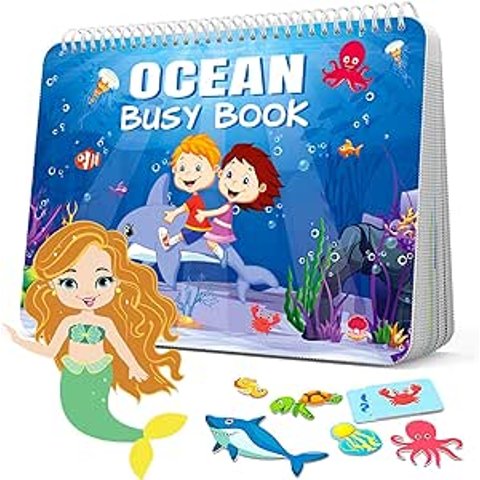 HONGDDY Preschool Learning Activities Busy Book