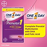 Bayer拜耳One A Day孕妇产前维生素和鱼油胶囊，60粒