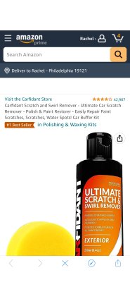Carfidant Scratch and Swirl Remover - Ultimate Car Scratch Remover - Polish  & Paint Restorer - Easily Repair Paint Scratches, Scratches, Water Spots!  Car Buffer Kit - 北美省钱快报折扣爆料