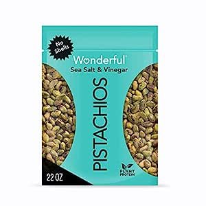No Shells, Sea Salt & Vinegar Nuts, 22 Ounce Bag