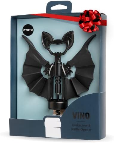 特價: OTOTO Vino Spooky Bat 2-in-1 Wine &amp; Beer Opener