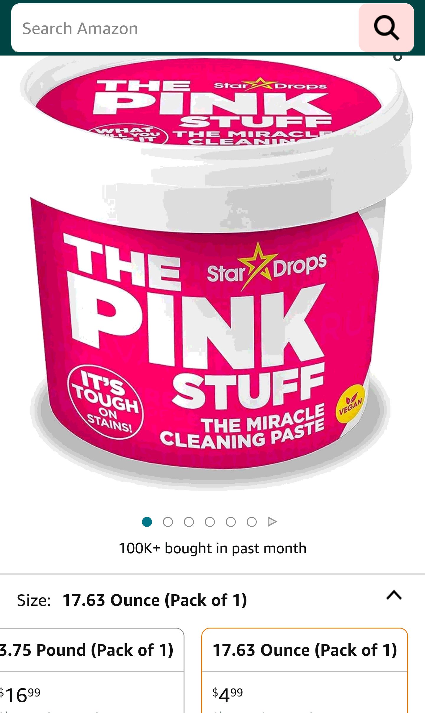Stardrops - The Pink Stuff - The Miracle All Purpose Cleaning Paste : Stardrops: Health & Household