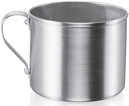 Amazon.com: Imusa Stovetop Use or Camping 0.7 Quart Aluminum Mug, Silver: Kitchen & Dining多用途铝杯