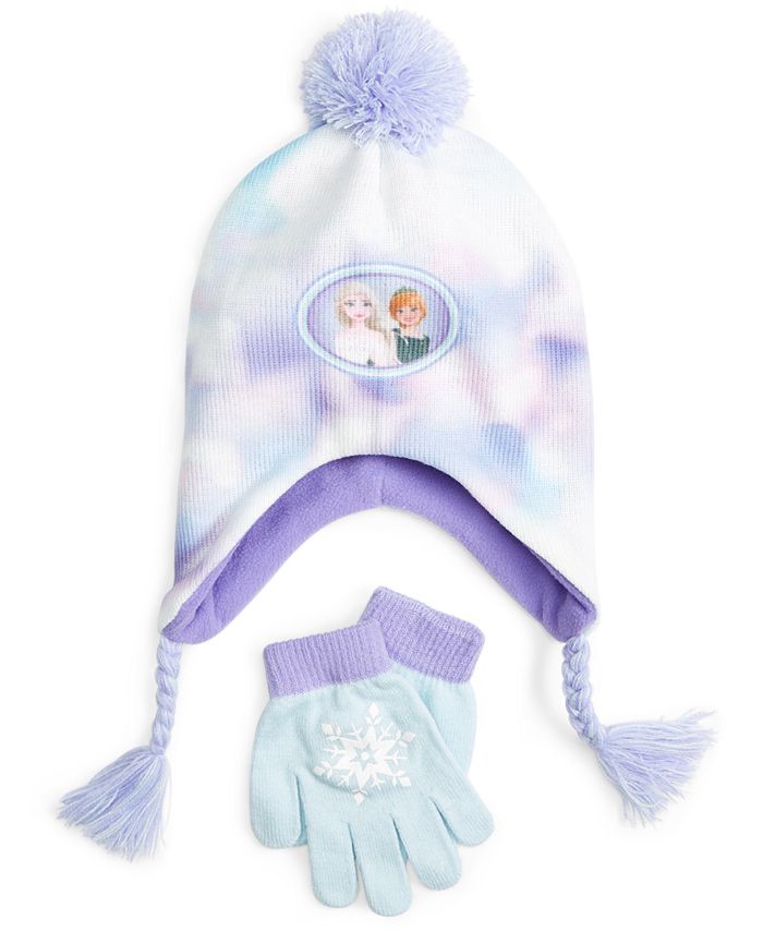 Berkshire Little Girls Frozen Hat & Gloves Set & Reviews - All Kids' Accessories - Kids - Macy's小女童帽子 ，手套