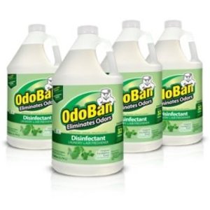 OdoBan 除臭和消毒浓缩液4瓶，桉树味