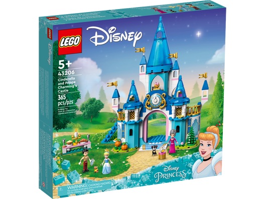 Cinderella and Prince Charming's Castle 43206 | LEGO 灰姑娘城堡
