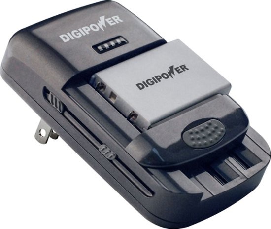 DigiPower Re-Fuel 通用充电器 Digipower TC-U450 Universal Camera Battery Charger Black RF-TC-U450 - Best Buy